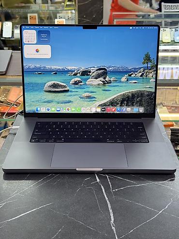 Ноутбуки: Ноутбук, Apple, 16 ГБ ОЗУ, Apple M1 Pro, 16 ", Б/у, Для работы, учебы, память SSD — 1