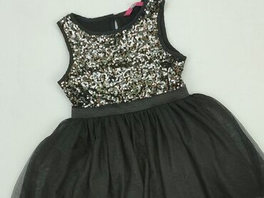 biala sukienka dziewczynka: Dress, Young Dimension, 3-4 years, 98-104 cm, condition - Good