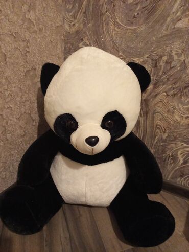 panda kuklasi: Oyuncaq panda yenidir