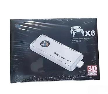 mega jack igri: MINI KONZOLA WIRELESS 8K ULTRA HD X6 | Ova igrac a konzola podržava — 3