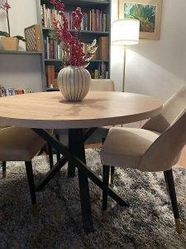 ormar dubine 35 cm: OKRUGLI STOLOVI IZRADA PO MERI DEZEN PLOČE PO ŽELJI B56 | Izrada po — 3