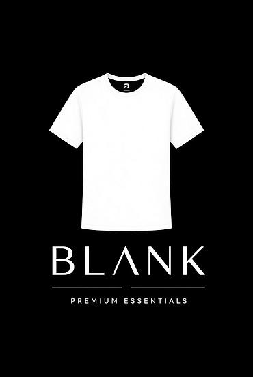 Жеке буюмдар: Футболка BLANK — Premium Essentials - Базовая белая футболка с — 1