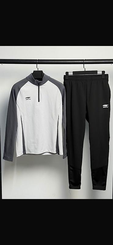 nike tech flecce: Мужской спортивный костюм, Стандарт, DIM, Новый, цвет - Серый, Самовывоз, Платная доставка — 1
