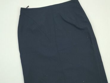 niebieska spódnice w kratke: Spódnica, Marks & Spencer, L, stan - Dobry