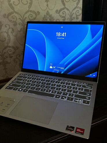dell ноутбуки: Ноутбук, Dell, 16 ГБ ОЗУ, AMD Ryzen 5, 14 ", Б/у, Для несложных задач, память SSD