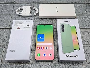 ucuz playstation 4 oyunları: Samsung Galaxy A56 5G, 256 GB, rəng - Yaşıl, Face ID — 2