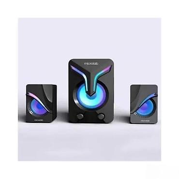 Zvučnici, slušalice i mikrofoni: Microlab 2.1 multimedijalni zvučnici - Set od tri jedinice: subwoofer — 1