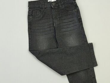 Spodnie: Spodnie jeansowe, SinSay, 4-5 lat, 110, stan - Bardzo dobry