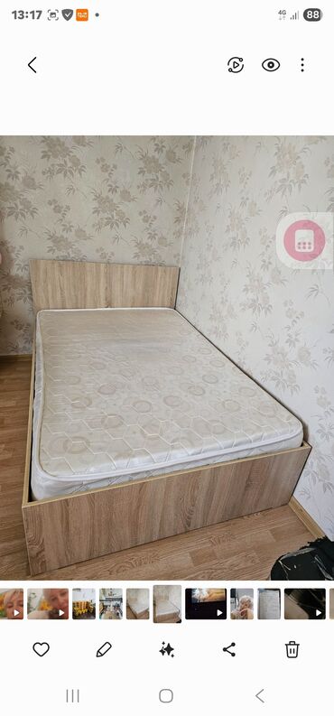железная двухъярусная кровать: Односпальная кровать с матрасом - Размер спального места