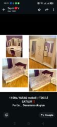 купить двуспальную кровать: *1100₼ YATAQ mebeli :-TƏCİLİ SATILIR*‼️ Perde pakrıvalda verilir
