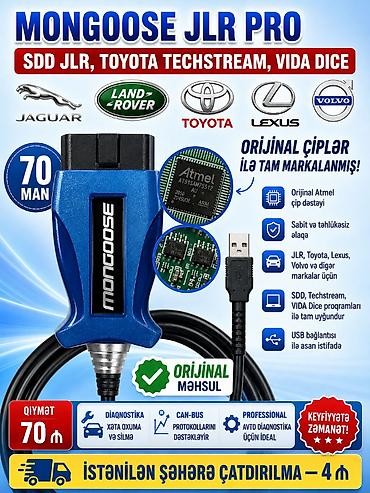 byd adapter: Mongoose JLR SDD V165 diaqnostika cihazı. Адаптер Mongoose Pro — 1