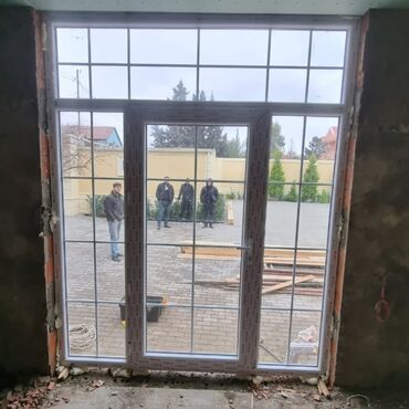 Plastik pəncərələr: Ofi̇s ara kəsmələri̇. şüşə. Alümi̇ni̇um. Plasti̇k — 24