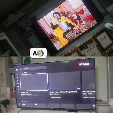 tv alışı: AYGUN 🌖 1500 azna satılır.180 ekran Televizor Android.3 mine alıb 1 ay — 1