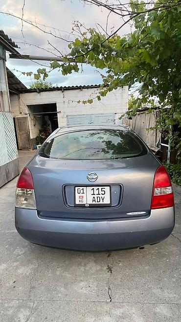 саната граната: Nissan Primera: 2001 г., 2 л, Вариатор, Бензин, Седан — 3