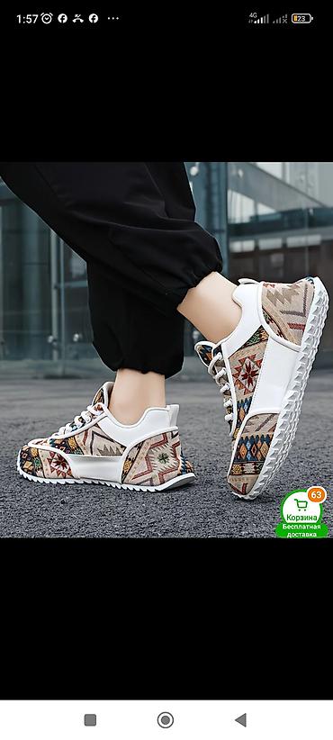 Кроссовки и спортивная обувь: Все размеры Современный дизайн с объемными панелями, декоративными — 5