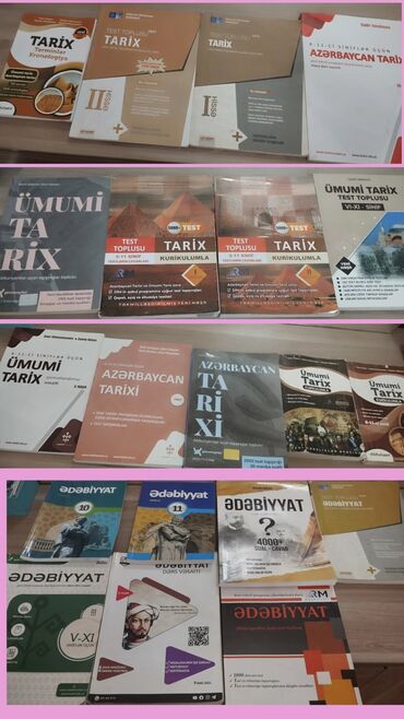 dovlet imtahan merkezi 6 ci sinif riyaziyyat: Məhsul: Tarix və Ədəbiyyat üzrə dərs və test vəsaitləri toplusu