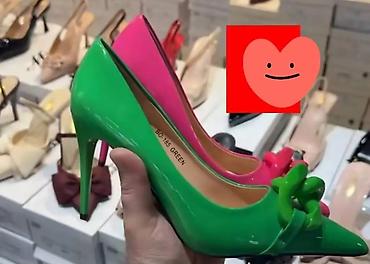 all star converse: Ženske salonke sa visokim potpeticama – lak koža, špic - Model — 2