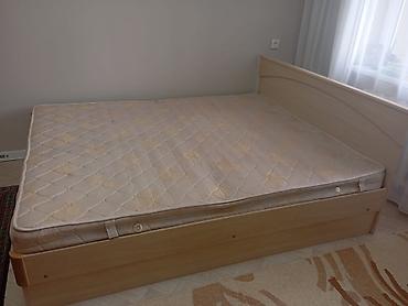 study table: Спальный гарнитур, Б/у, Двуспальная кровать, Белоруссия, ДСП, Самовывоз, цвет - Бежевый — 2
