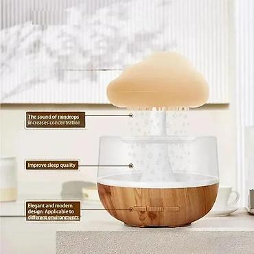Difuzeri: LED DIFUZER - KIŠNI OBLAK | Ovlaživač vazduha Aroma difuzor koristi — 2
