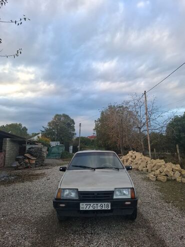 купить мопед бу: Vaz 2109 (Samara) hetçbek - Kuzov: 5 qapılı hetçbek, bej rəng -