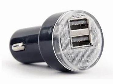 Ostali aksesoari za mobilne telefone: Gembird auto punjač – dupli USB - Tip: auto punjač za upaljač (12–24 — 10