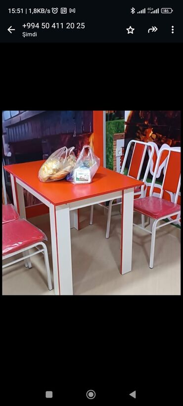 Restoran mebeli: Restoran üçün stol stul dəstinin sexdən birbaşa satışı var modellər — 19
