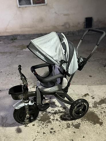 толокар kiddieland: Детский трехколесный велосипед-коляска с родительской ручкой - Формат — 1