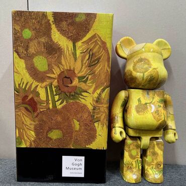 флаг японии: Bearbrick Vincent Van Gogh Размер: 28 см Новый, есть еще другой в