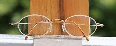 Naočare: Silhouette ORIGINAL semi dioprtijski ram POZLATA. FRAME MADE IN — 10