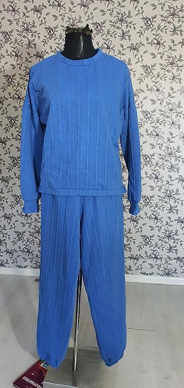 Другие детские вещи: 2ка Голубая 42-44размер состояние хорошее 600сом 2ка серо-белый — 1