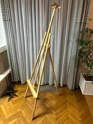 Slike i ramovi: Drvena slikarska štafelaj (studijski/akademski tip) - Model: ars nova — 10