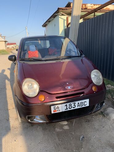 машина лизинг бишкек: Daewoo Matiz: 2008 г., 0.8 л, Механика, Бензин, Хэтчбэк