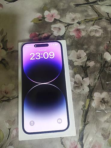 14 pro ekran: IPhone 14 Pro, Deep Purple, Simsiz şarj — 6