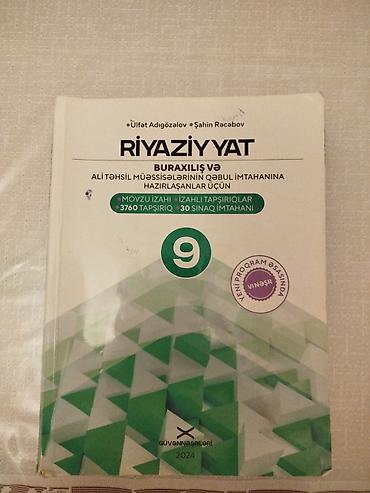 Riyaziyyat 9-cu sinif, 2024 il