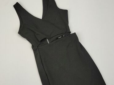 sukienki wieczorowe czarne z cekinami: Sukienka, XS, stan - Dobry