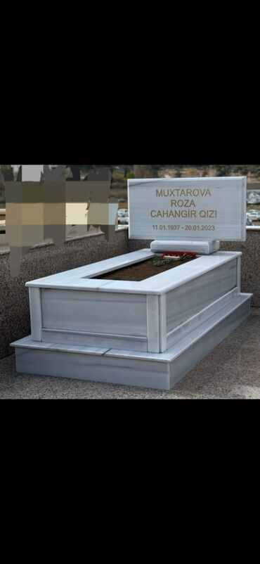 Başqa xidmətlər: İstəyə uyğun məzar daşlarının hazırlanmasi hər növ qəbir daşlari — 10