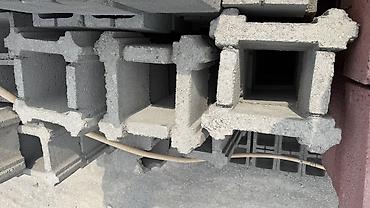 Пескоблок: Пескоблок Гладкий, Заборный, 150x190x390, Платная доставка — 7