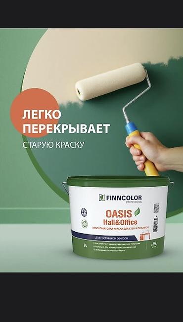 Водоэмульсионная краска: Моющаяся краска для стен и потолков FINNCOLOR Professional OASIS — 6