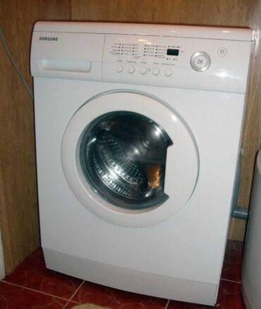 щетки для стиральной машины: Стиральная машина Samsung, Б/у, Автомат, До 5 кг, Компактная