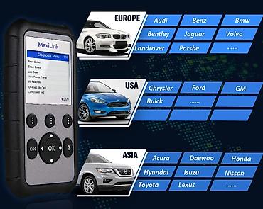 elm327 bluetooth: Диагностический сканер "AUTEL" MaxiLink ML629. ABS/SRS — 4