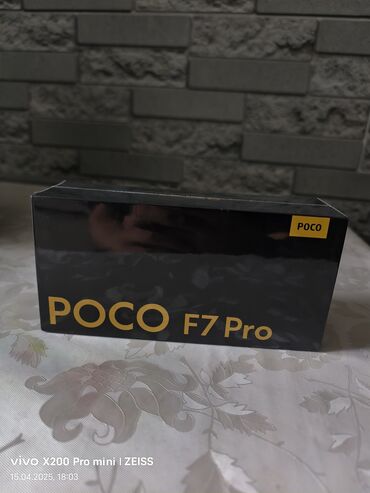 pocophone f1: Poco F7 Pro, Новый, 512 ГБ, цвет - Серый, 2 SIM