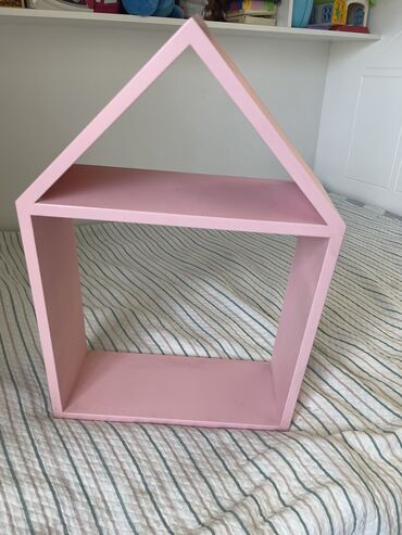 ковер для дома купить: Продаю полку ввиде домика розового цвета в отличном состоянииразмер