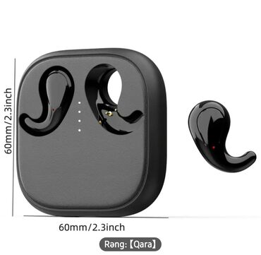 Qulaqcıqlar: Yeni Simsiz (Bluetooth) Qulaqcıqlar, rəng - Qara — 3