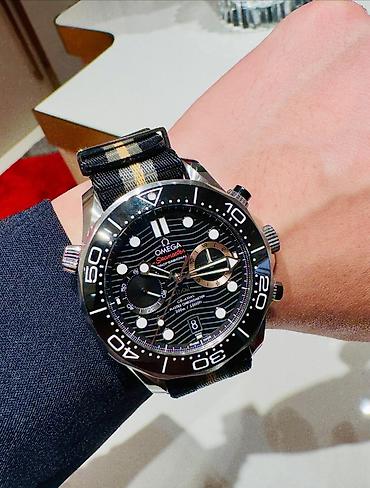 Omega Seamaster Diver 300M Co-Axial Master Chronometer Chronograph. •