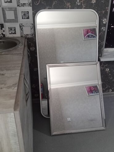 Güzgülər: Güzgü Divar üçün, Düzbucaqlı, Hamam üçün, Çərçivə ilə