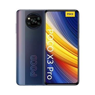 poko м5: Poco X3 Pro, Колдонулган, 256 ГБ, түсү - Кара, 2 SIM