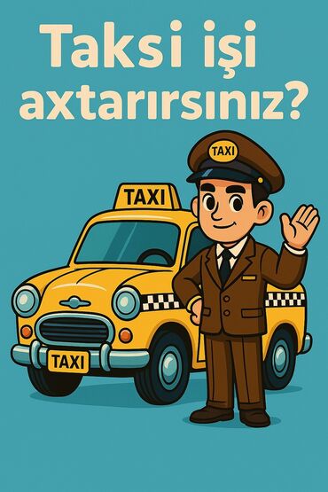 6 neferlik taksi: Taksi sürücüsü tələb olunur, Nəqliyyat vasitəsi verilir, Gündəlik ödəniş, 3-5 illik təcrübə