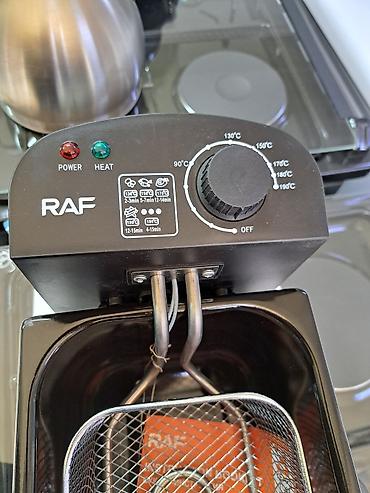Бытовые фритюрницы: Фритюрница RAF R.5299 Объём чаши 3.5лт Мощность. 2000вт Тип — 7