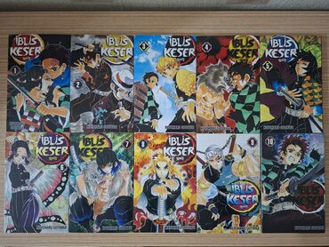 Komikslər, manqa: Manga Iblis keser 1-10 türkce set.Butun ciltler teze alinibdir hec -da lalafo.az — 1 Komikslər, manqa: Manga Iblis keser 1-10 türkce set.Butun ciltler teze alinibdir hec — 1