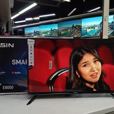 Телевизоры: Тип	Smart TV Бренд	Yasin Модель	32E9000 Цвет	черный Диагональ
